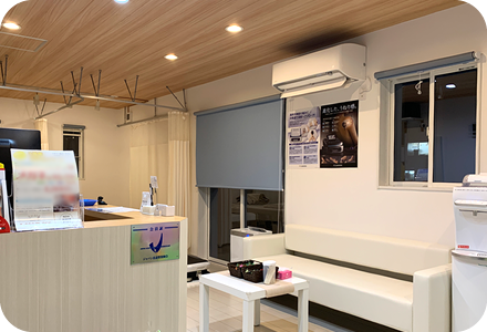 ひなた接骨院 待合スペース写真